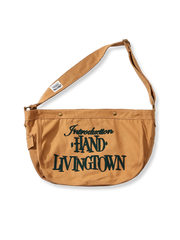 帆布製メッセンジャーバッグ