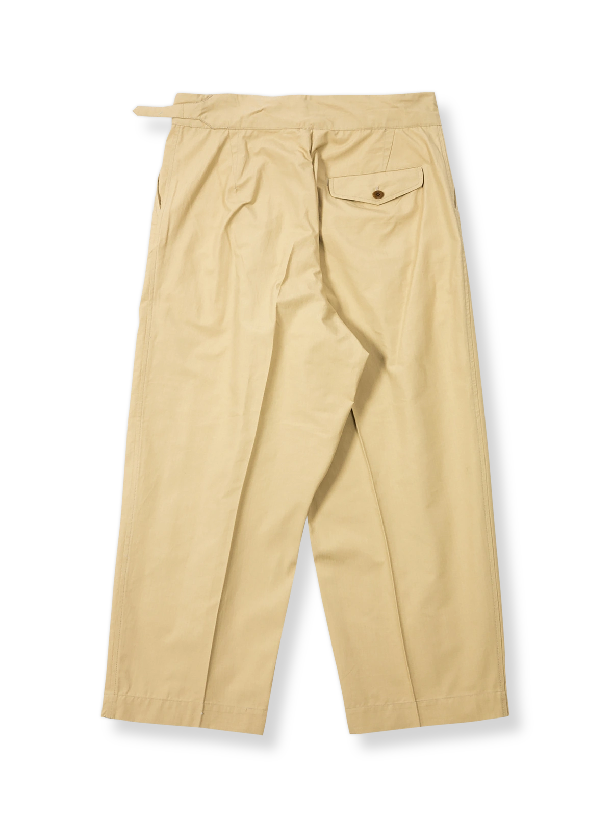 ヴィンテージハイウエストダブルプリーツワイドパンツの正面展示