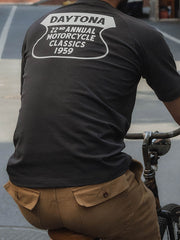 ドロップショルダー モーターサイクルTシャツ