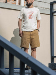 ドロップショルダー モーターサイクルTシャツ