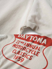 ドロップショルダー モーターサイクルTシャツ