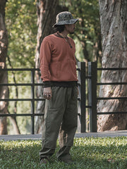 ベースボールカラー ジップカーディガン