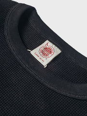 ワッフル柄 長袖Tシャツ