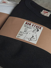 ワッフル柄 長袖Tシャツ