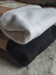 ワッフル柄 長袖Tシャツ