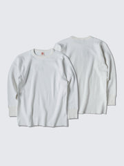 ワッフル柄 長袖Tシャツ