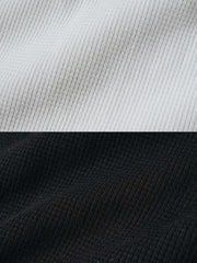 ワッフル柄 長袖Tシャツ