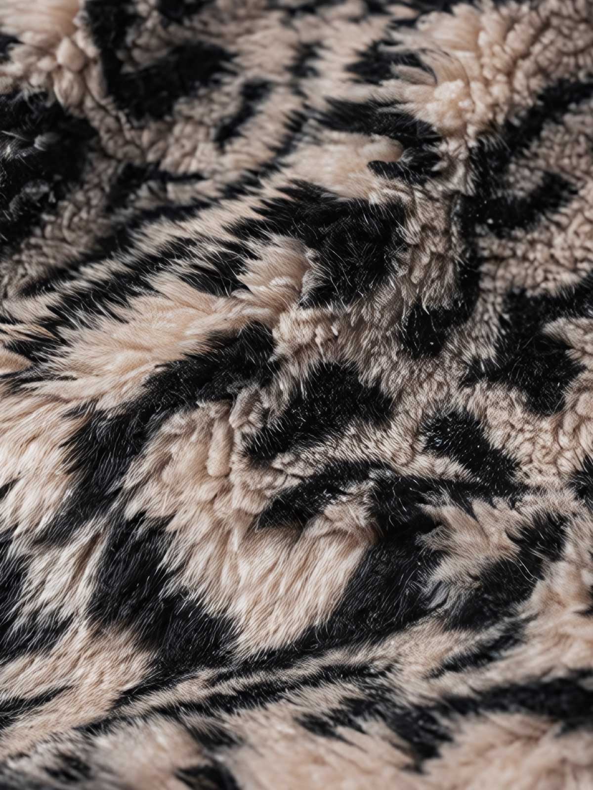 製品画像
1944年米軍のB-10フライトジャケットを基にデザインされたリバーシブルデッキジャケットの正面図。カーキ外層がミリタリーの伝統を再現し、クラシックな無骨さを体現
詳細画像
内側のレオパード柄フロッキープリントとConmar製ダブルジッパーのディテール特写。リバーシブル仕様ならではの2通りのスタイルを楽しめる実用的なデザイン