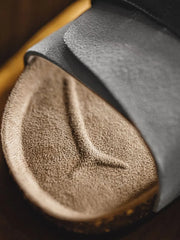 ムールシューズ - サマーコルク・ベルクロスライド