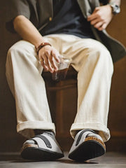 ムールシューズ - サマーコルク・ベルクロスライド