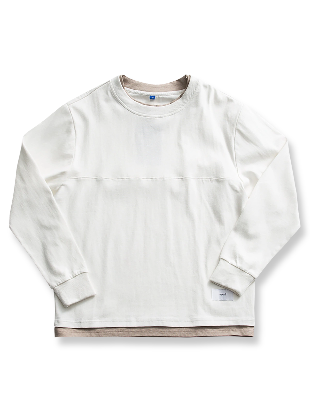 ウォッシュ加工ビッグポケットワークパンツの平置き画像