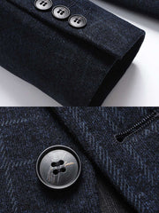 ストレッチノン生地 テーラードスーツジャケット