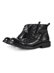 手作り トップグレインレザーブーツ