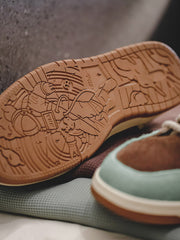 異素材コンビ スケボー シューズ