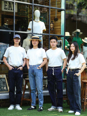 ラウンドネック 半袖Tシャツ