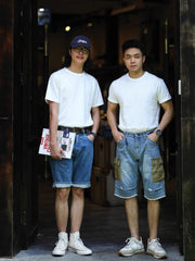 ラウンドネック 半袖Tシャツ