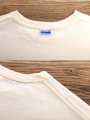 ラウンドネック 半袖Tシャツ