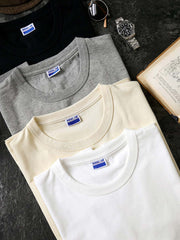 ラウンドネック 半袖Tシャツ