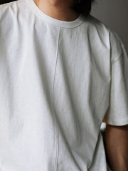 ワックス 染めビンテージ ショートワイドTシャツ