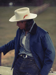 ミシガンワークジャケットを着用したヴィンテージスタイリング例