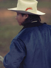 ミシガンワークジャケットを着用したヴィンテージスタイリング例