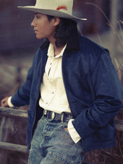 ミシガンワークジャケットを着用したヴィンテージスタイリング例