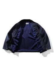 ベルベットエンボス加工ミシガンワークジャケット