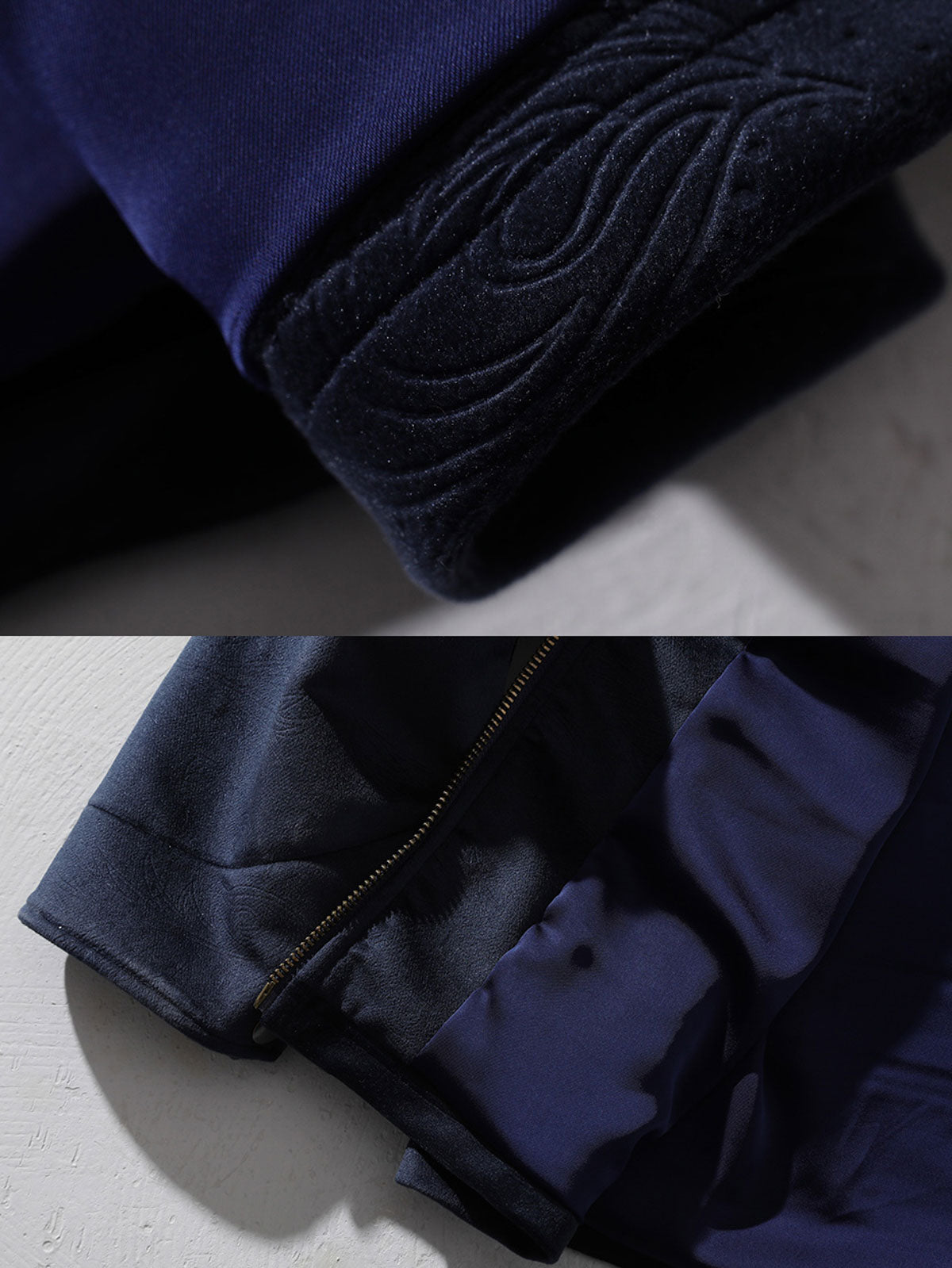 インディアントーテムのエンボス加工ディテールのクローズアップ