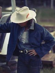 ミシガンワークジャケットを着用したヴィンテージスタイリング例