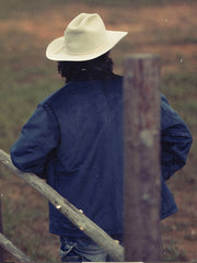 ミシガンワークジャケットを着用したヴィンテージスタイリング例