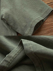 ヘンリーネック半袖Tシャツ