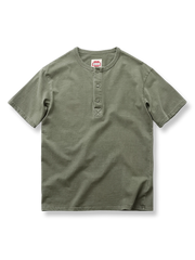 ヘンリーネック半袖Tシャツ