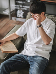 ヘンリーネック半袖Tシャツ