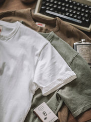 ヘンリーネック半袖Tシャツ