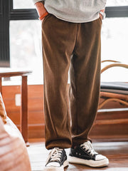 ノンアイロン コーデュロイ シェニールイージー パンツ