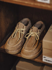 MOC-TOEデザインのトゥとラバー製アウトソールの詳細画像