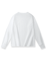 320gヘビーウェイトスラブコットンベーシック長袖Tシャツの全体画像