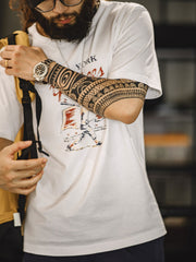 ニューヨーク野球チームロゴ刺繍Tシャツ