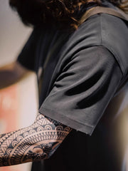 デストロイカットスプラッシュペイントTシャツ