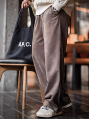 ブラッシュドスエードスウェットパンツ