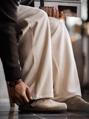 ブラッシュドスエードスウェットパンツ