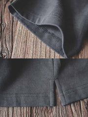 ヘビーウェイト グレーTシャツ