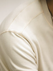 ベースボールカラー ポケット付きリラックスフィット スポーツ半袖Tシャツ