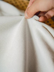 リブ編み スリムフィット コットンタンクトップ