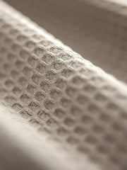 無地2色 ワッフル長袖シャツ