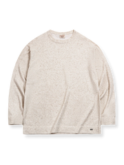 3色 混合ニット 長袖Tシャツ