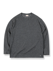 3色 混合ニット 長袖Tシャツ