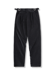 21ウェル 2色 グルカコーデュロイ スラックス