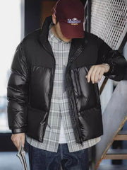 ブラックウォリアーピンキングダウンジャケット コーディネート例