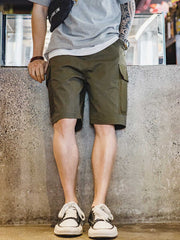 ビッグ ポケット パッチワーク ショーツ